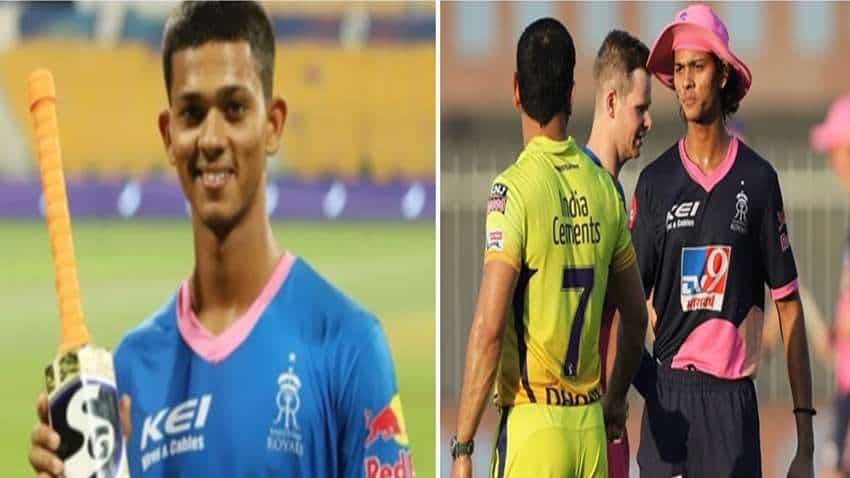 IPL 2021 : CSK के खिलाफ यशस्वी जायसवाल ने महज 19 गेंदों पर जड़ा अर्धशतक, मैच के बाद धोनी से मिला ये खास तोहफा
