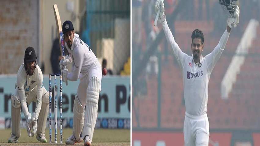 IND Vs NZ First Kanpur Test Shreyas Iyer Becomes 16th Indian Batsman To ...