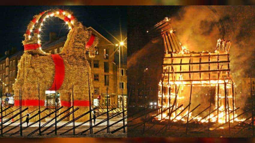 Christmas 2021: बकरी के स्टैच्यू  में नहीं लगने देंगे आग! जानिए क्रिसमस मनाने का सभी का अपना-अपना अंदाज