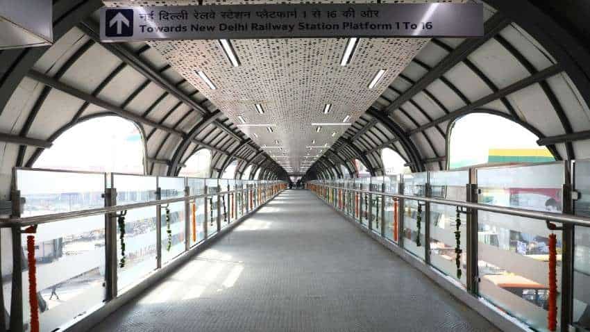 दिल्लीवासियों के लिए खुशखबरी, आज से नई दिल्ली रेलवे स्टेशन तक जाना होगा और आसान, बन गया ये स्काईवॉक