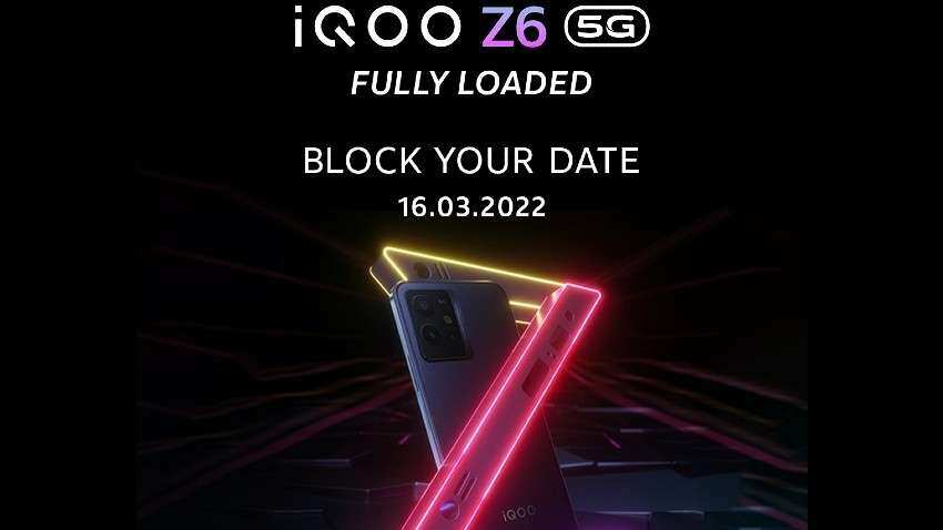 iQOO Z6 5G भारत में 16 मार्च को होगा लॉन्च, जानिए क्या हो सकती है कीमत, खास फीचर्स, सभी कुछ