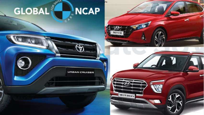 Toyota Urban Cruiser, Hyundai Creta और i20 की आ गई सेफ्टी रेटिंग, खरीदने से पहले जानें कौन कितनी सुरक्षित? 