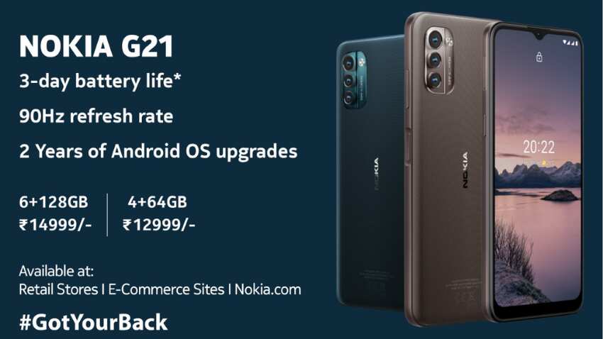 3 दिन की बैटरी लाइफ, ₹15 हजार से कम कीमत के साथ पेश हुआ Nokia G21- जानिए फीचर्स से लेकर सभी खूबियां