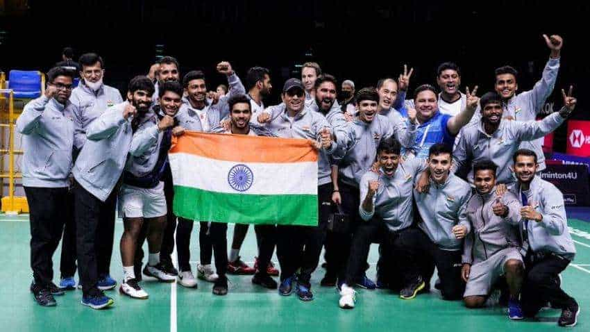 Thomas Cup: भारत ने रचा इतिहास, बैडमिंटन में थॉमस कप जीतकर बढ़ाया देश का मान