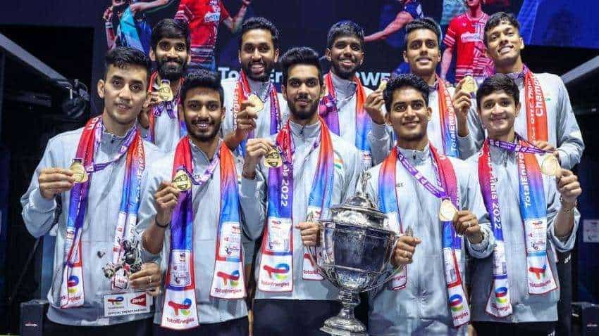 Thomas Cup: धमाकेदार जीत के बाद भारतीय टीम पर पैसों की बारिश, सरकार ने खिलाड़ियों को लेकर की ये बड़ी घोषणा