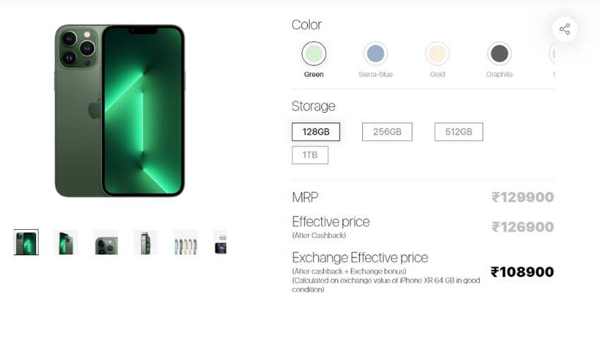 BUMPER OFFER- ₹21,000 सस्ता मिल रहा है iPhone 13 Pro Max, जानिए कहां करें डील क्रेक