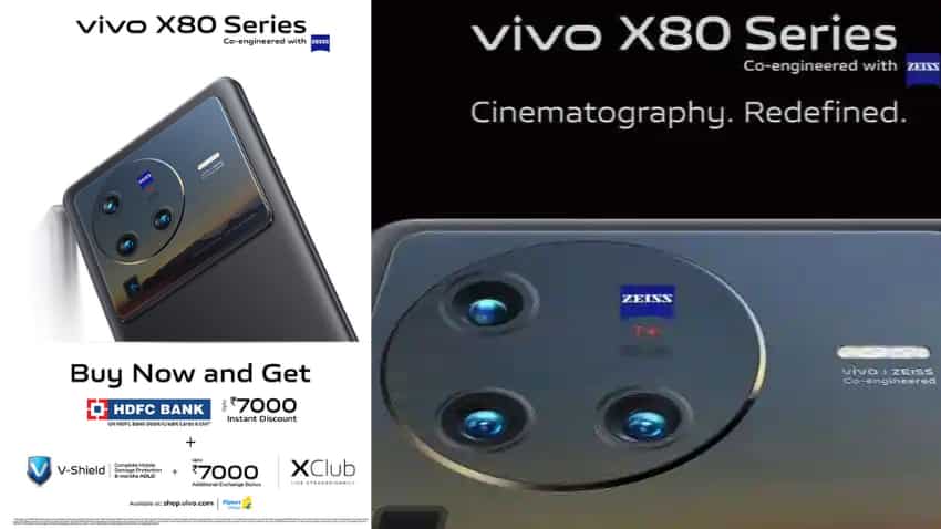 ₹7,000 के इंस्टेंट डिस्काउंट के साथ खरीदें Vivo X80 सीरीज, पॉवरफुल बैटरी बैकअप फोन पर मिल रही है बंपर छूट