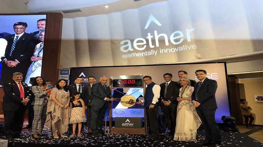 Aether Industries Listing: 10% प्रीमियम के साथ बाजार में लिस्ट, अनिल सिंघवी से जानें आगे की स्ट्रैटेजी