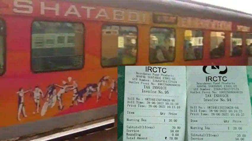 Railway News: शताब्दी एक्सप्रेस में  ₹20 की चाय के लिए देने पड़े ₹70, सर्विस चार्ज के नाम पर गड़बड़झाला, पैसेंजर्स ने बयां किया दर्द