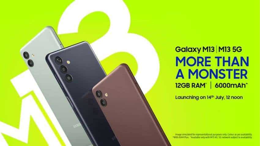 Samsung Galaxy M13 सीरीज कल देगा भारत में दस्तक, लॉन्च से पहले जानिए बैटरी, कैमरा, कीमत को लेकर क्या हैं डीटेल्स