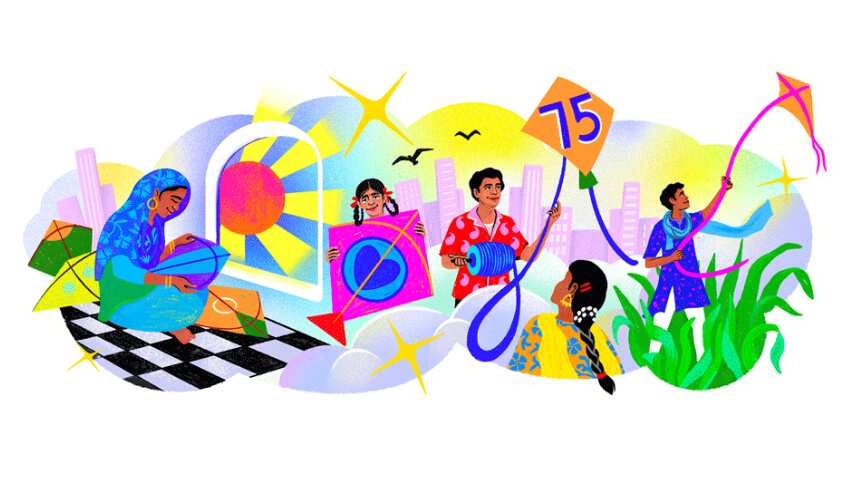 Google Doodle: गूगल ने डूडल बनाकर इस खास अंदाज में सेलिब्रेट किया देश का 75वां स्वतंत्रता दिवस 