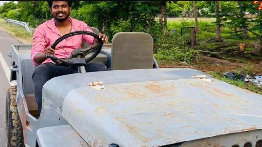 सिर्फ ₹2.8 लाख में जीप को बना दिया Electric Car, क्रिएटिविटी देख Anand Mahindra भी हुए फैन