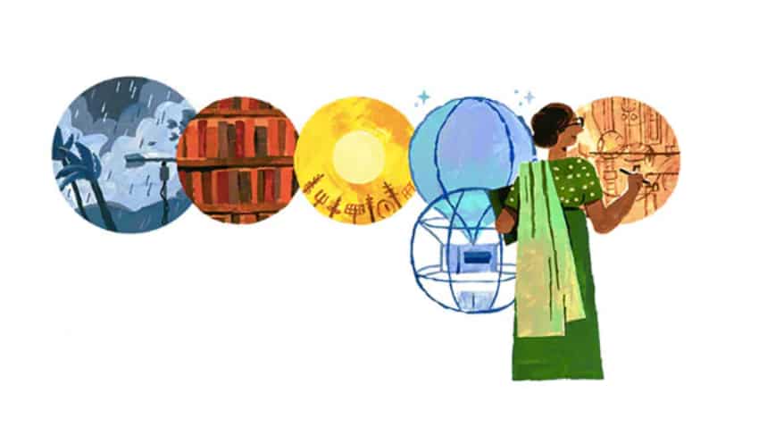 Weather Women of India: देश की पहली भारतीय महिला साइंटिस्ट 'Anna Mani' को गूगल ने डूडल बनाकर किया याद