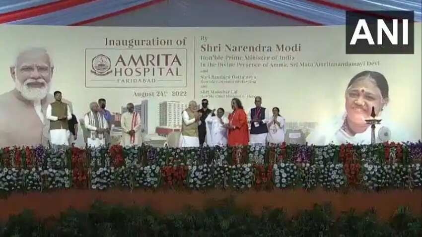प्रधानमंत्री नरेंद्र मोदी ने किया अमृता हॉस्पिटल का उद्घाटन, जानिए किन सुविधाओं से लैस होगा अस्‍पताल
