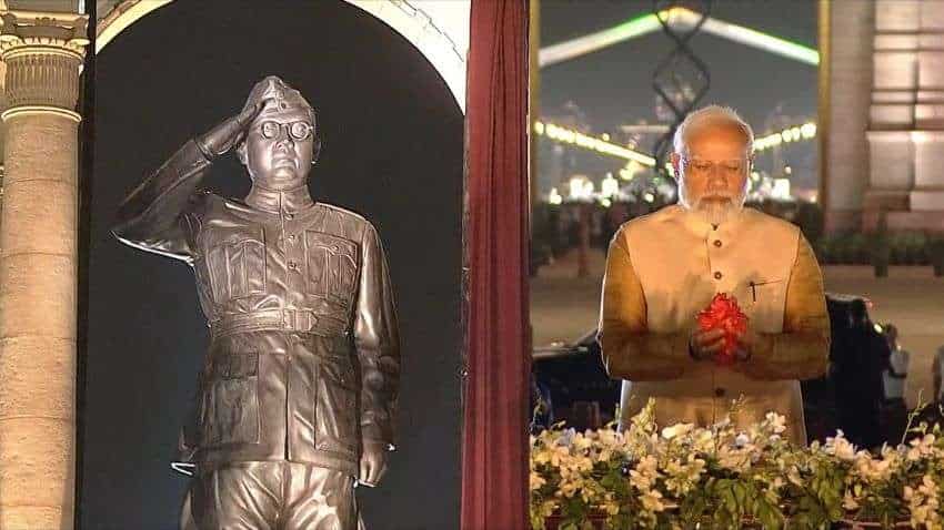 'कर्तव्यपथ' पर PM Modi ने किया सेंट्रल विस्टा एवेन्यू का उद्घाटन, नेताजी सुभाष चंद्र बोस की प्रतिमा का किया अनावरण