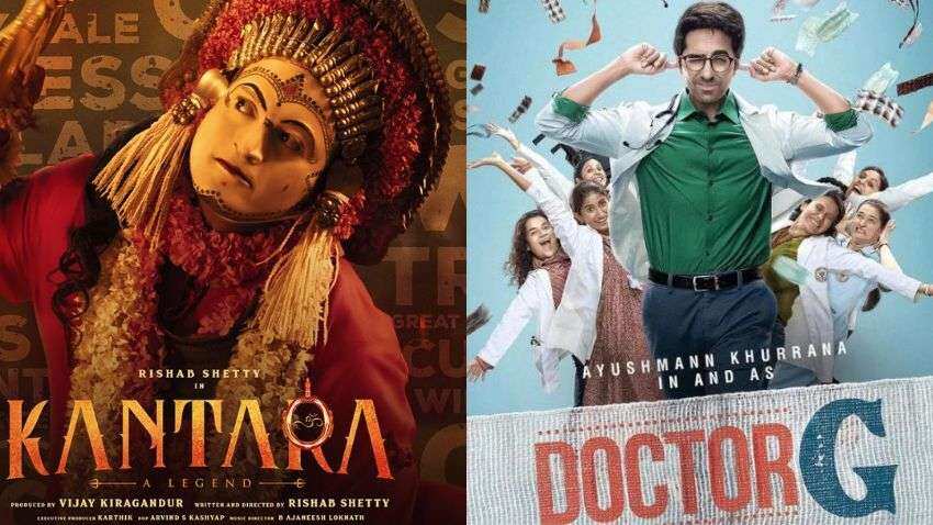 Box Office Collection: आयुष्मान खुराना ने 'Doctor G' बन किया दर्शकों के दिलों पर राज, Kantara ने भी तीसरे दिन कमा लिए इतने करोड़