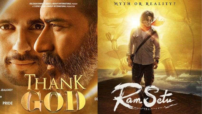 Ram Setu vs Thank God Box Office Collection: दूसरे दिन फीका रहा राम सेतु का कलेक्शन, थैंक गॉड का भी नहीं चला जादू