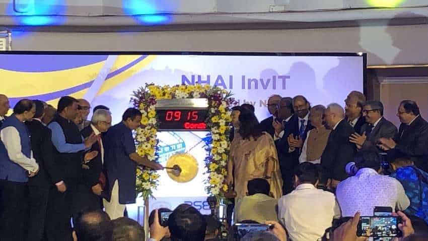 NHAI InvIT की BSE पर लिस्टिंग, 10,000 रुपए से कर सकते हैं शुरुआत