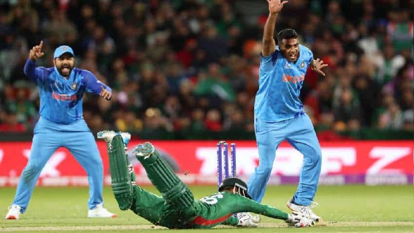 LIVE T20 World Cup India vs Bangladesh: हाई-वोल्टेज मैच में टीम इंडिया ने बांग्लादेश को 5 रनों से हराया, बारिश के बाद गेंदबाजों ने दिखाया करिश्मा