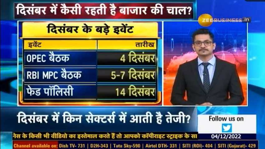 शेयर बाजार में निवेश से पहले पढ़ लें ये रिपोर्ट, दिसंबर में कैसी रहती है बाजार की चाल, किन सेक्टर्स आती है तेजी, जानिए यहां