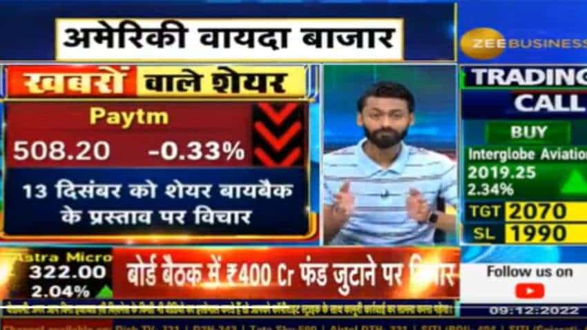 आज Paytm, HUL, Bajaj Consumer पर रखें नजर, जानिए आज कमाई वाले स्टॉक्स कौन से हैं!