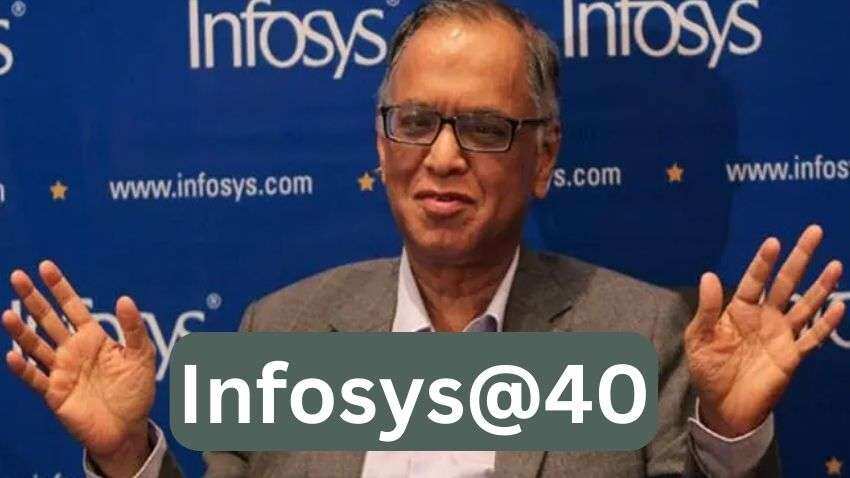 Infosys@40: 10 हजार रुपए से शुरू किया कारोबार अब 100 बिलियन डॉलर की बनी कंपनी, अद्भुत रहा नारायण मूर्ति का सफर
