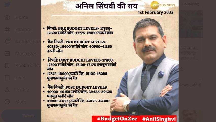 Anil Singhvi Strategy: बजट के दिन क्या हो आपकी कमाई की स्ट्रैटेजी, जानिए मार्केट गुरु अनिल सिंघवी की राय