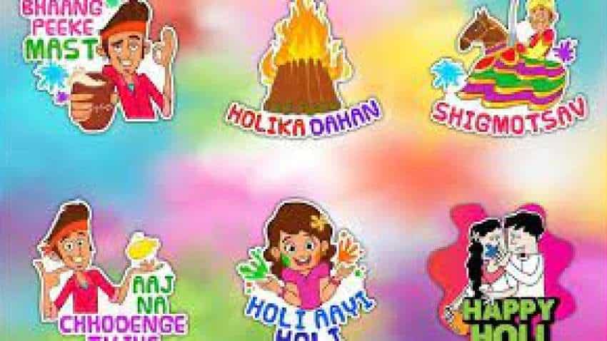 Holi Wishes & Quotes In Hindi: होली पर प्रियजनों को स्टिकर्स के जरिए दें बधाई, जानें स्टेप बाई स्टेप प्रॉसेस