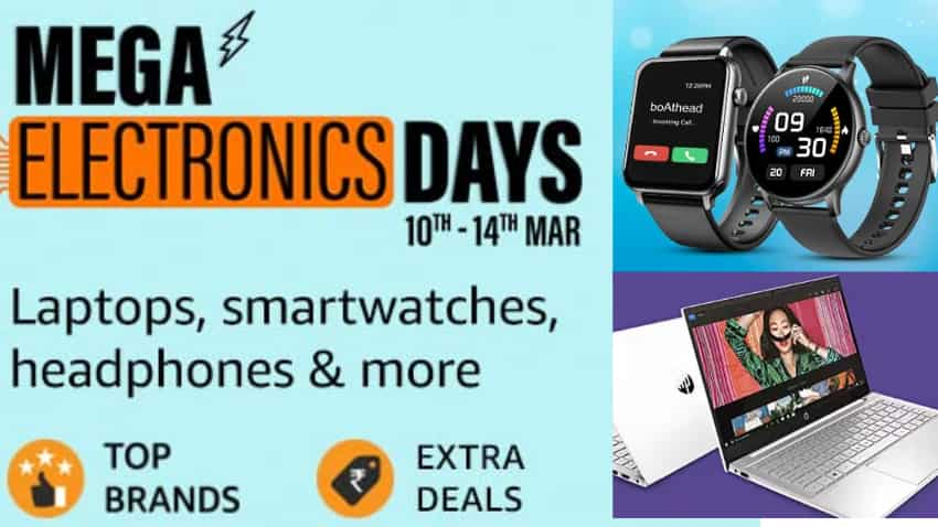 Amazon Mega Electronic Day सेल हुई LIVE, लैपटॉप, हेडफोन, टैबलेट समेत इन प्रोडक्ट्स पर मिल रही है धमाकेदार छूट