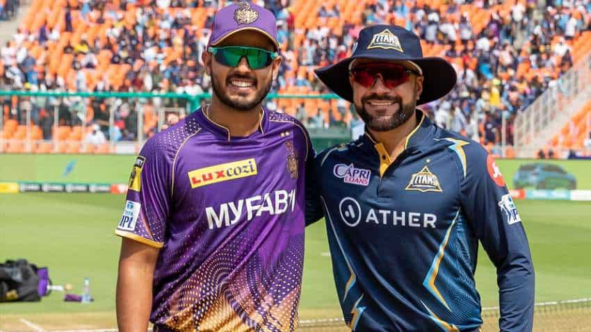 GT vs KKR IPL 2023 Toss: राशिद खान ने जीता टॉस, गुजरात टाइटंस की पहली बल्लेबाजी, हार्दिक पांड्या बाहर