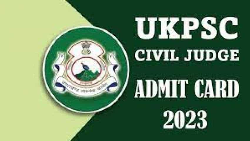 UKPSC Civil Judge 2023: यूकेपीएससी सिविल जज प्रीलिम्स एडमिट कार्ड रिलीज, इस लिंक से करें डाउनलोड, 30 अप्रैल को होगी परीक्षा