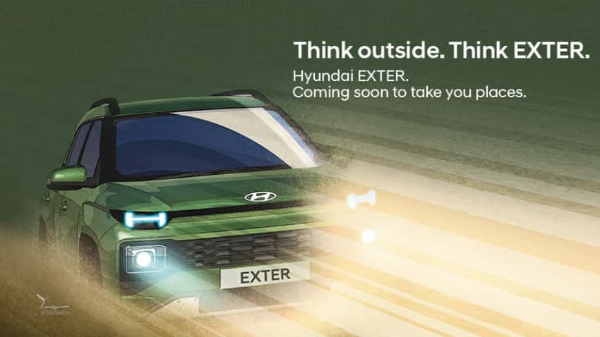 Hyundai Exter का सामने आया फर्स्ट लुक, एंट्री लेवल SUV सेगमेंट में मचा सकती है धमाल, देखें तस्वीर