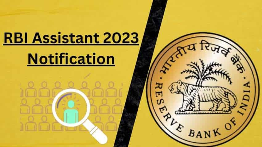 RBI Assistant Exam 2023 Notification: RBI में नौकरी करने का मौका ...