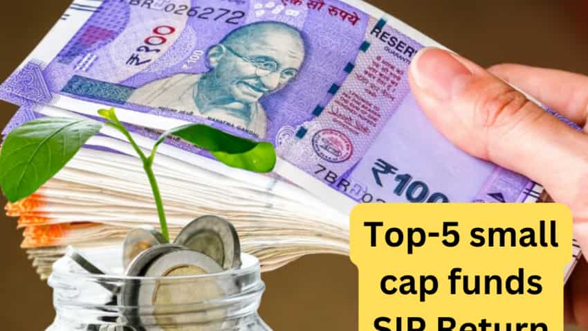 Top SIP Return: इन 5 स्‍मॉल कैप फंड्स ने 5 साल में बना दिया लखपति, निवेशकों को मिला 31-42% सालाना रिटर्न