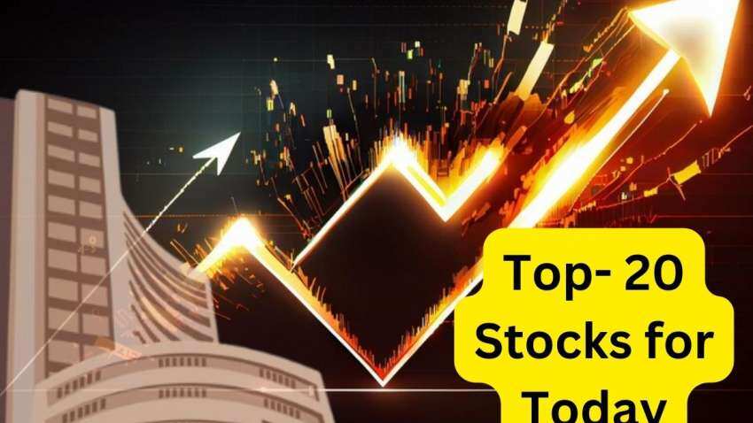 Top 20 Stocks for Today: बाजार में आज इन स्‍टॉक्‍स से बनेगा पैसा; जान लें ट्रेडिंग, निवेश की स्‍ट्रैटजी 