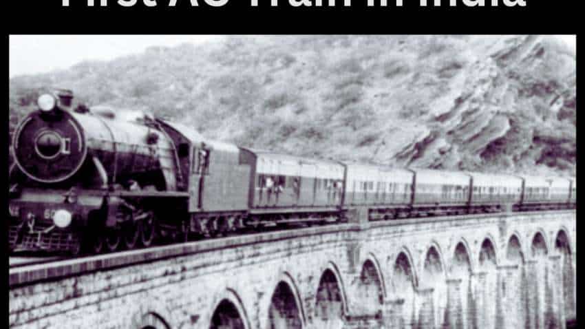 First AC Train in India: अंग्रेजों के जमाने में चली थी भारत की पहली AC ...