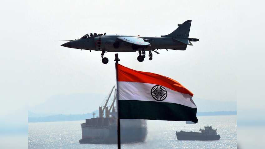 What was the iconic Sea Harrier that the Indian Navy just retired?