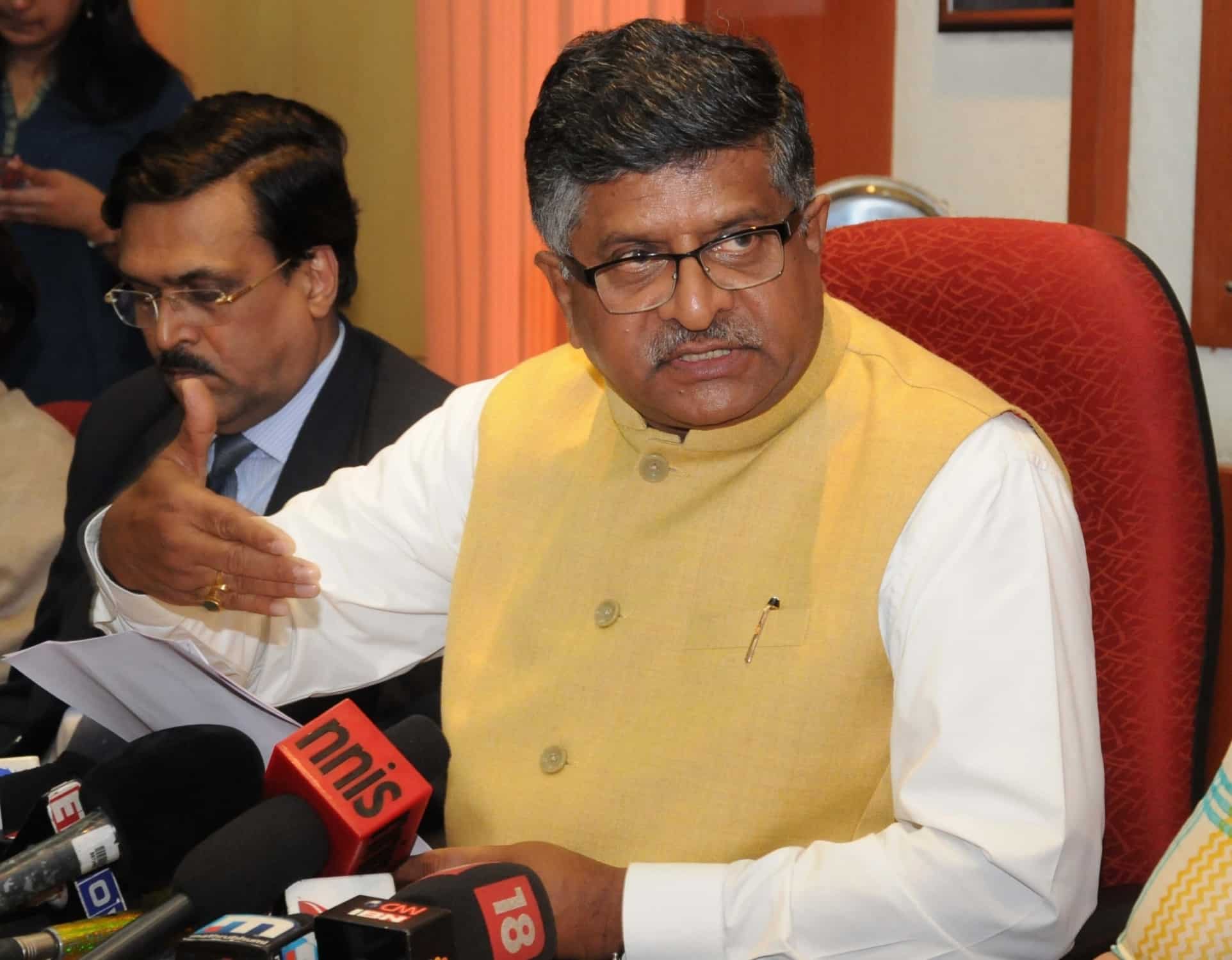 Trai to decide on SC order, we expect better service: Ravi Shankar Prasad
