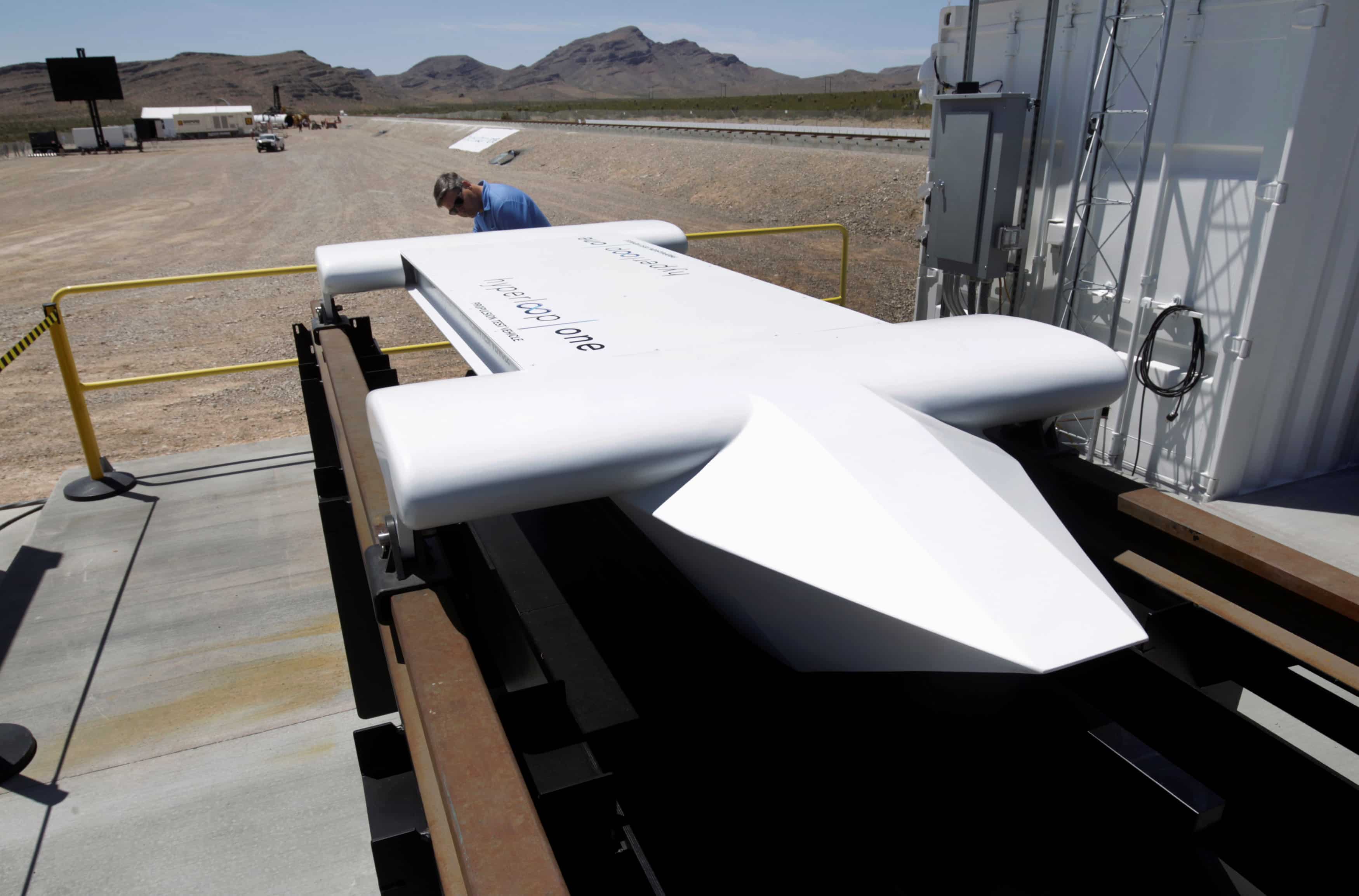 Watch: Hyperloop One sled complete its first successful test