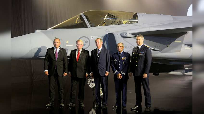 Saab upbeat on exports to India, other nations as it unveils new fighter jet