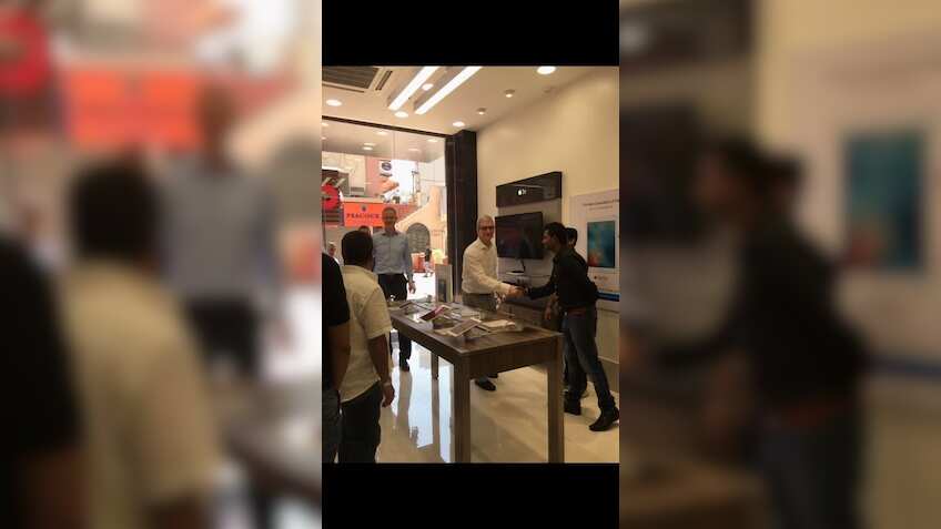 Tim Cook meets Airtel chief Sunil Mittal