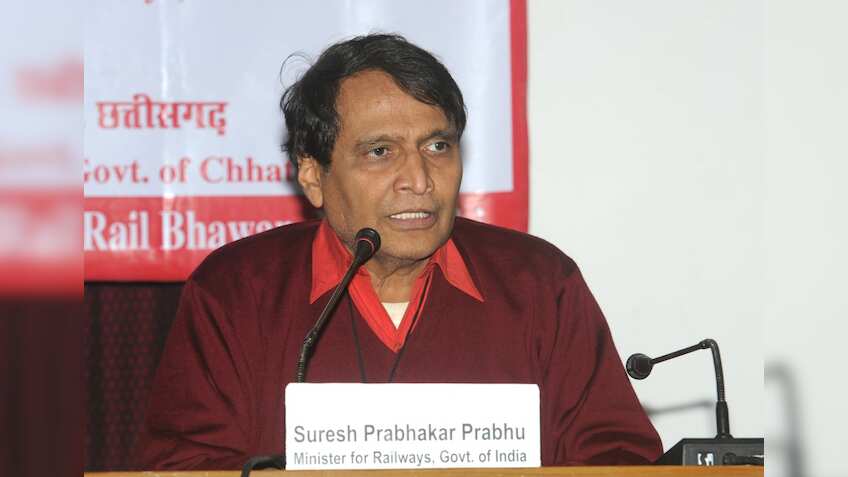 Suresh Prabhu announces high-speed rail line between Bengaluru-Amaravati 