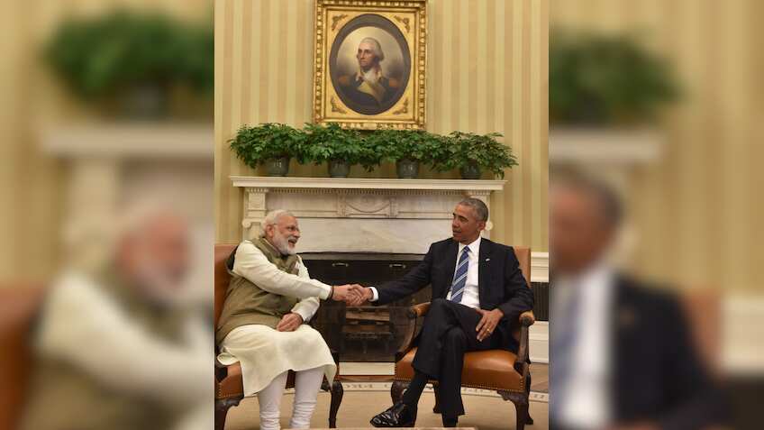 PM Modi, Obama promise to work together for global peace