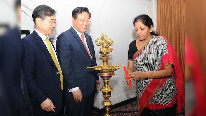 Nirmala Sitharaman, South Korean trade minister launches 'Korea Plus' to promote investments