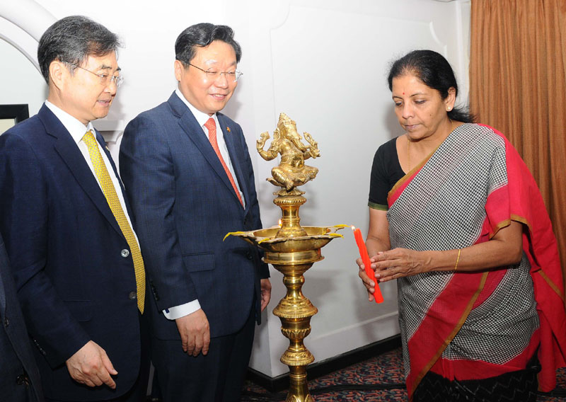 Nirmala Sitharaman, South Korean trade minister launches 'Korea Plus' to promote investments