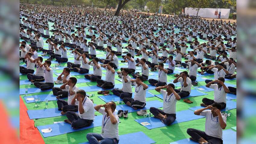 PM Modi says embrace yoga for life