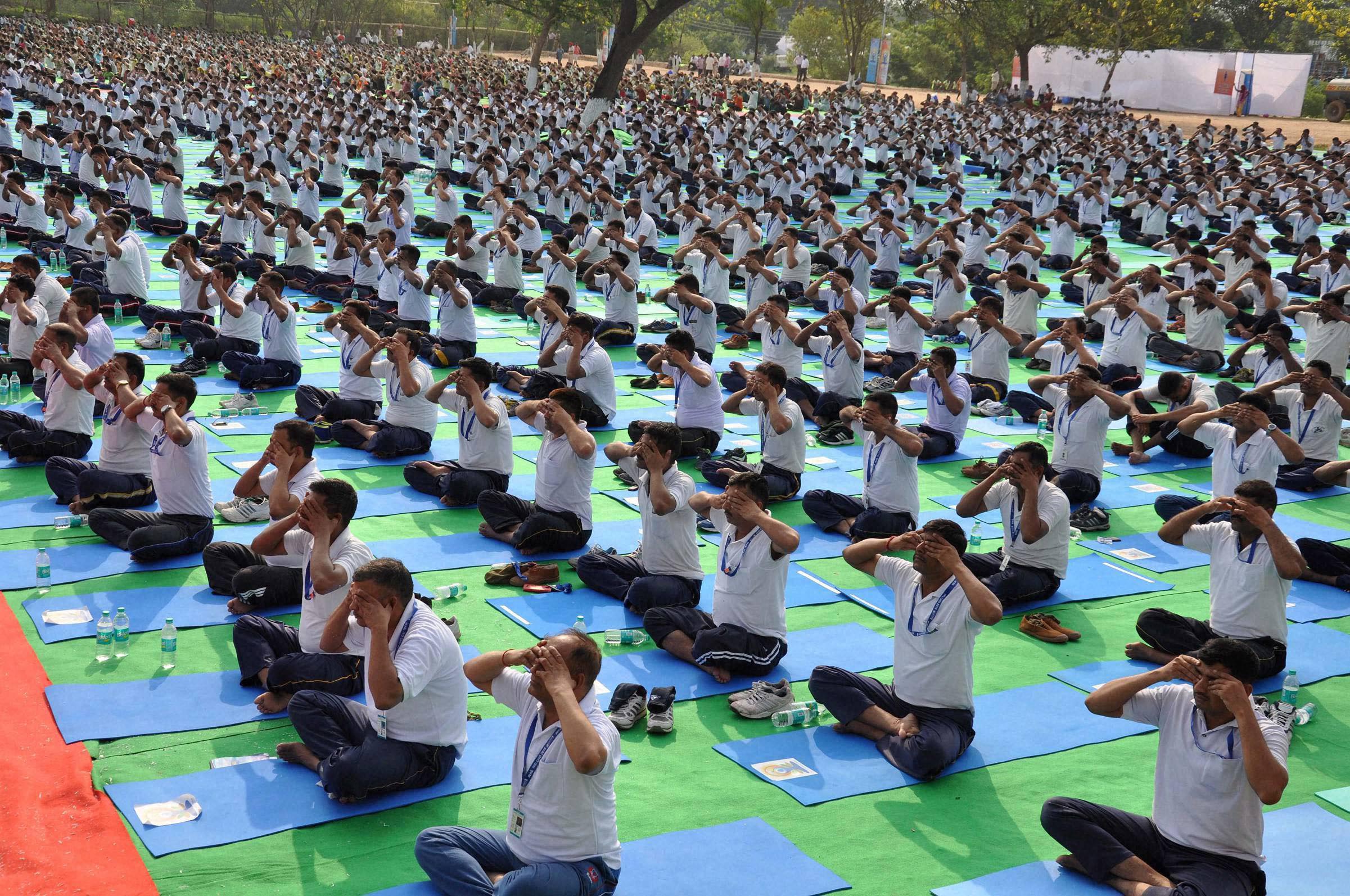 PM Modi says embrace yoga for life