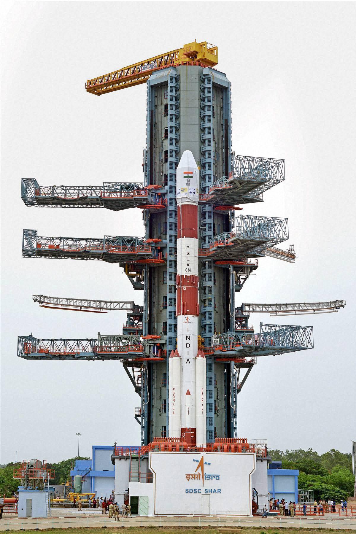 ISRO to launch 20 satelilites today from Sriharikota