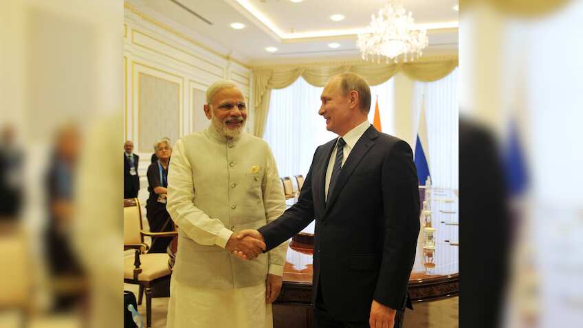PM Modi holds bilateral talks with President Putin, thanks Russia for SCO support