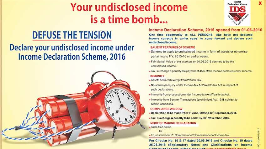 Black money compliance window: After completing a month, I-T dept creates special tab on website